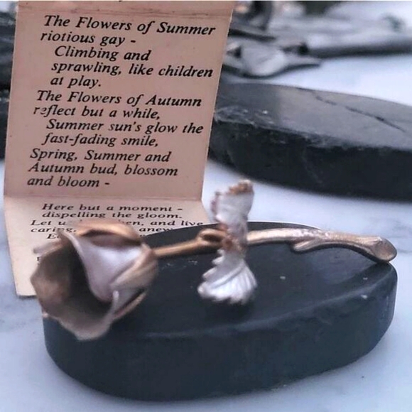 Giovanni Vintage Rose Brooch - Picture 3 of 7